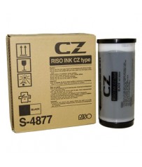 Paint cartridge tube for risograph CZ100, CZ180 black S-4877E CZ (800ml)