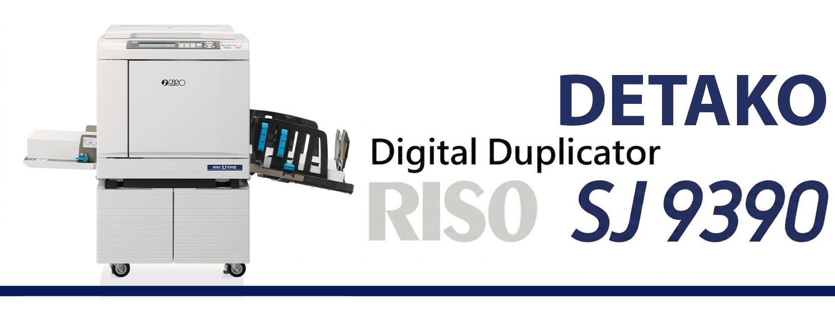 RISO SJ9390 — современный цифровой дупликатор нового поколения, который сочетает сверхвысокую скорость печати и стабильное качество изображения. Устройство выдает до 190 страниц в минуту, поэтому отлично подходит для быстрого выпуска больших тиражей документов. Разрешение 600 × 600 dpi обеспечивает четкую передачу текста и графики. Модель поддерживает разные типы бумаги и форматы, а интеллектуальные автоматические настройки упрощают управление даже для пользователей без опыта. Надежная подача листов, эргономичный интерфейс и удобство сервисного обслуживания делают SJ9390 практичным решением для ежедневной работы. Высокая энергоэффективность соответствует современным экологическим требованиям, а надежность и производительность устройства оптимальны для организаций с большими объемами печати.